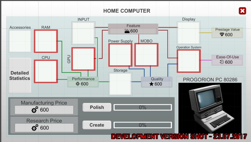 Computer Tycoon HC Architecture