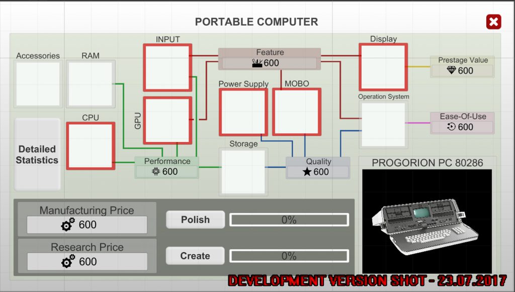 Computer Tycoon Portable Computer Architecture